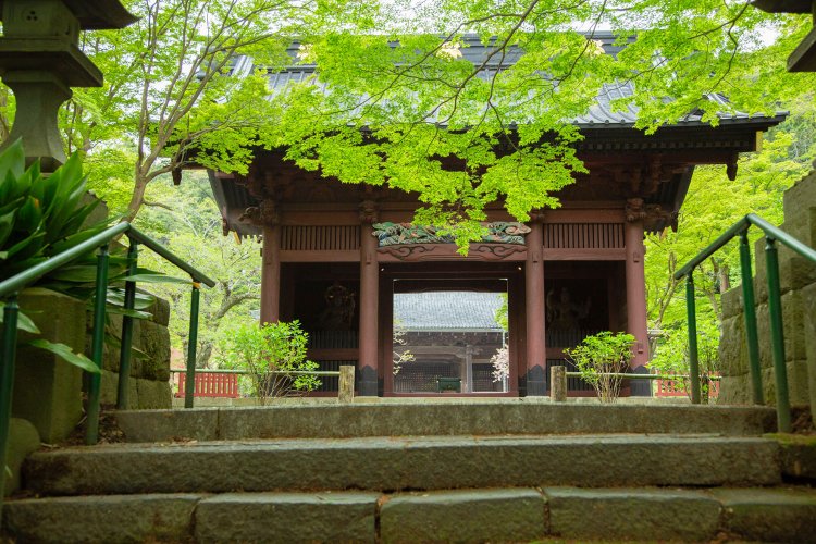 境内は比較的こぢんまりしているが、参道に多くの見どころがあり、二天門までなかなかたどり着けない。