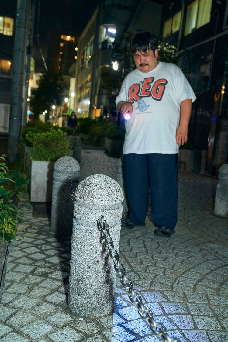 ちん●んのパーキングエリア。輪廻の鎖につながれ、次の出番を今かと待つ。