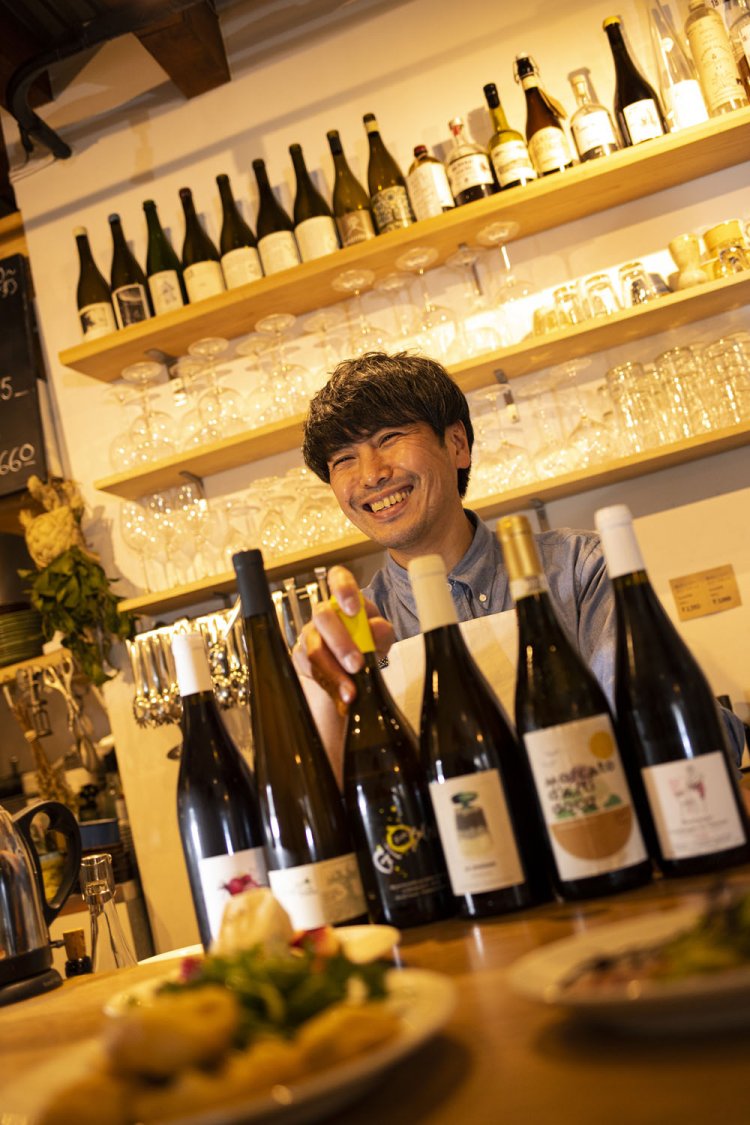 ソムリエの廣田さん。