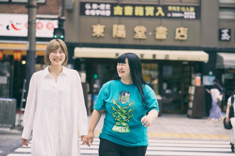 「渋谷は未だに緊張しますが、神保町は大丈夫」という二人。