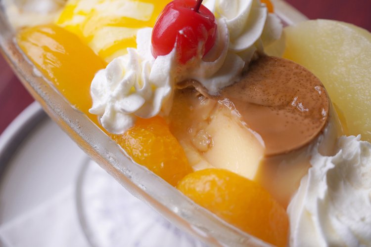 カラメルソースのとろみがちょうどいい。