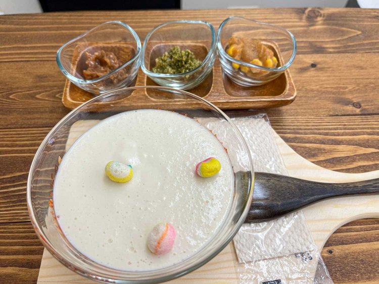 イートイン限定三種盛り。