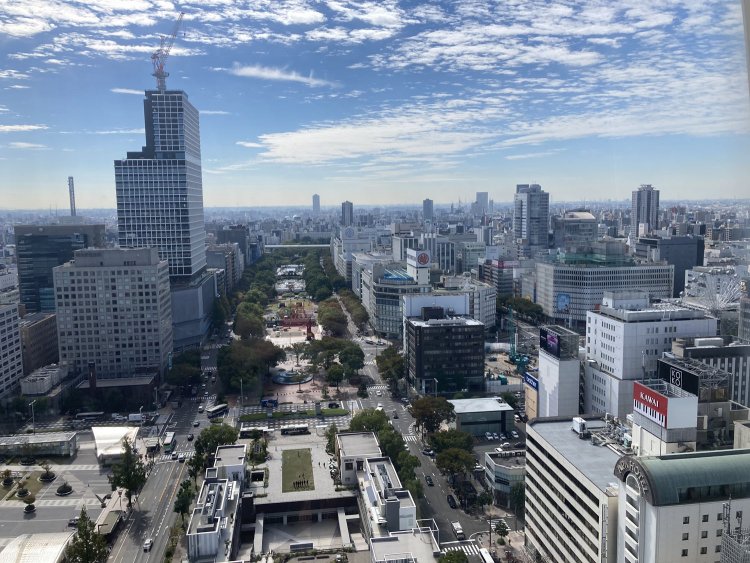 テレビ塔街並み３