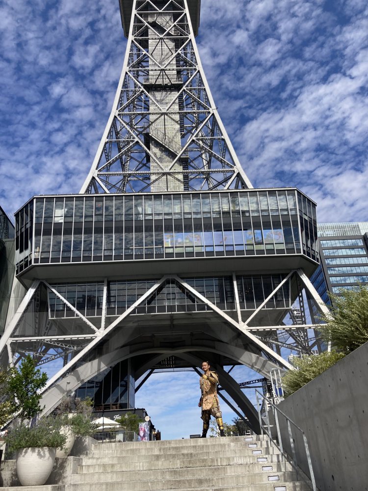 テレビ塔到着！