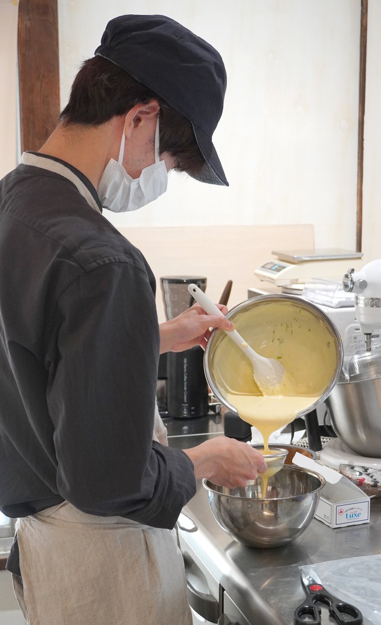 丁寧な作業がきめ細かさの決めて。