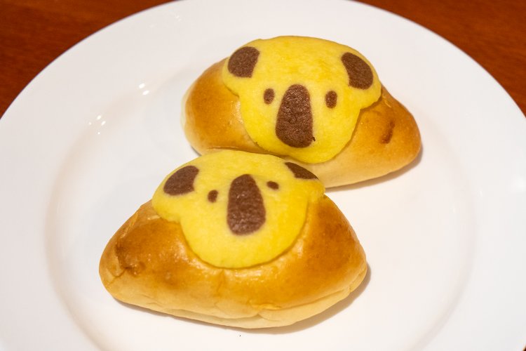 子供たちに人気のチョココアラは173円。とろりとしたチョコクリーム入り。