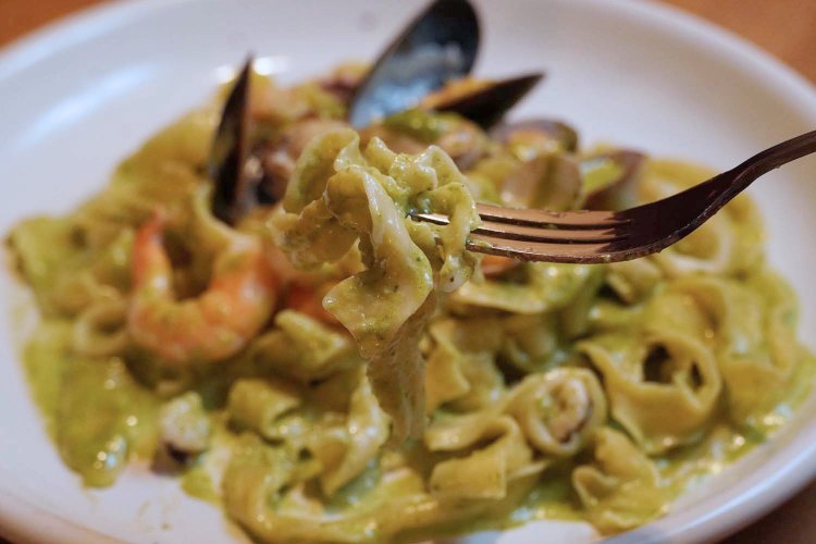 純生リッチャレッレは、特徴的な波打った感じがおもしろい。