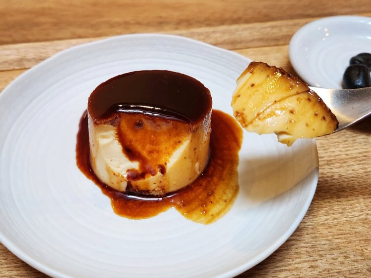 みそプリン 387円。