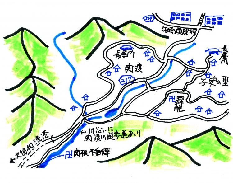 面影散歩　子安の里