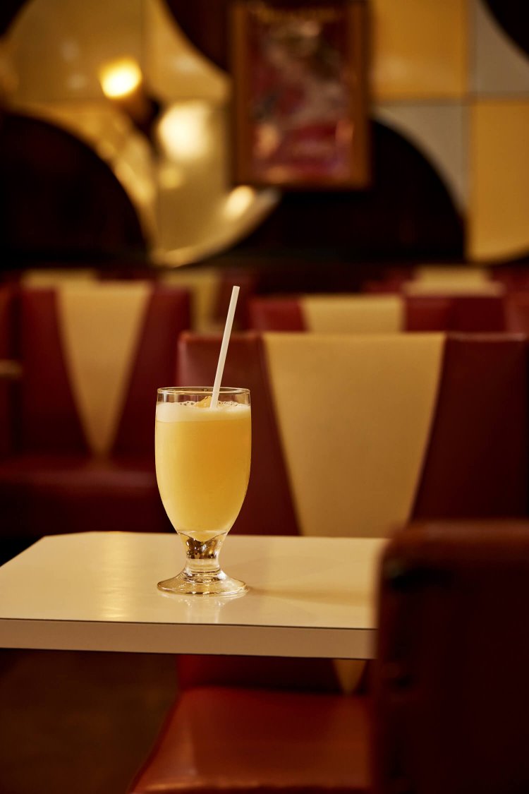 ミルクセーキ650円。