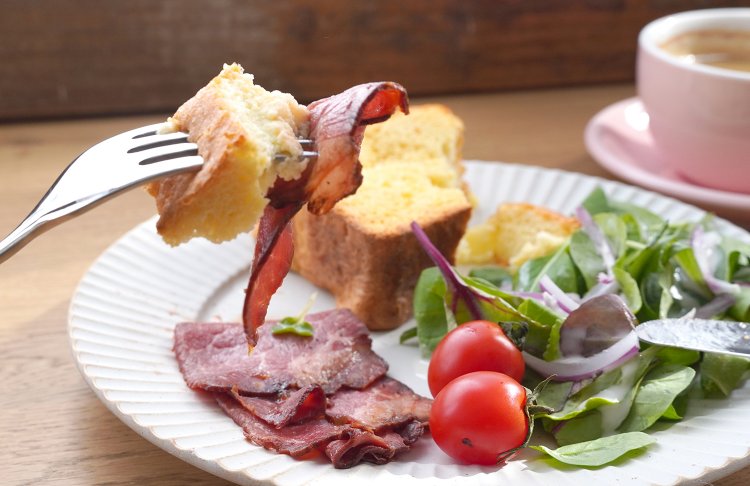 ローストビーフの塩気ともぴったり。