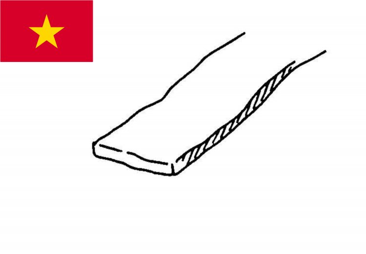 幅12mm。厚さ1～2mm。