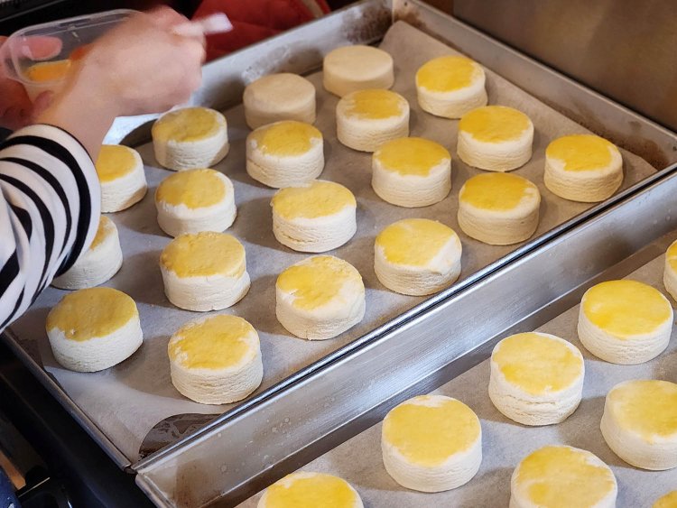 北千住茶香のスコーン工程２