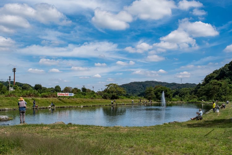 中津川管理釣場