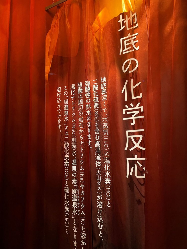 地底の化学反応