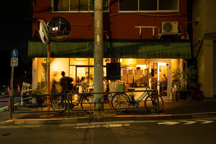 谷根千A5さんさき坂カフェ