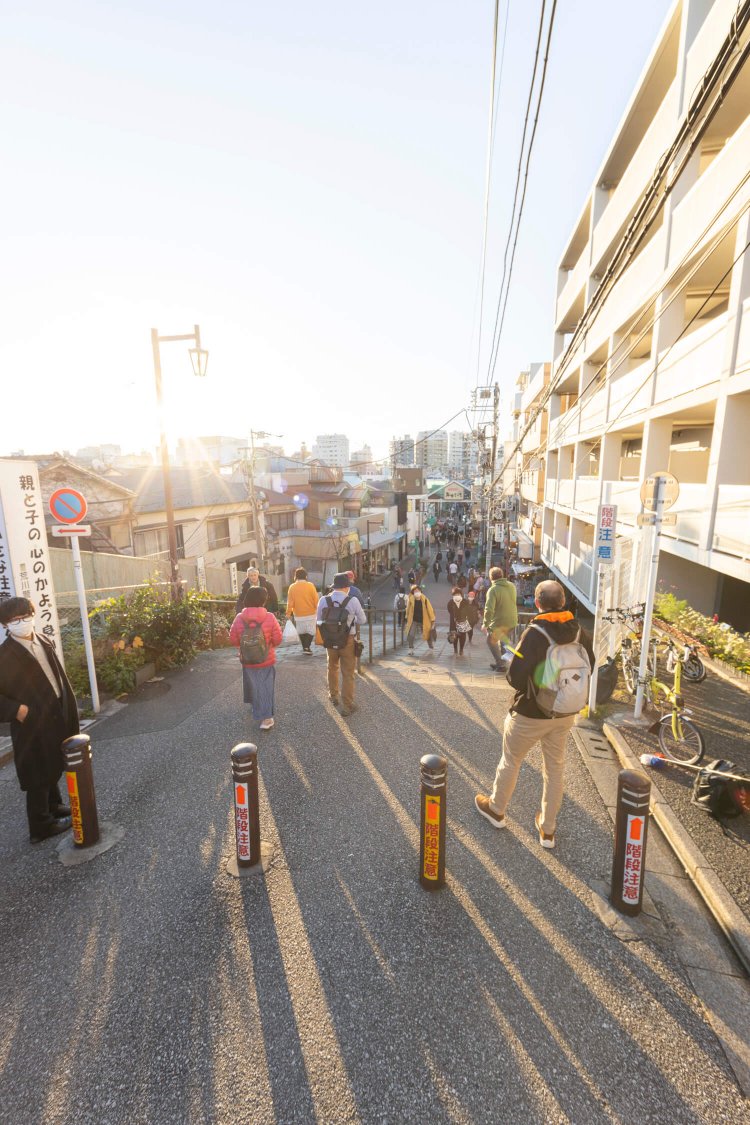 知り合いに会える率がなぜか高い夕焼けだんだん。
