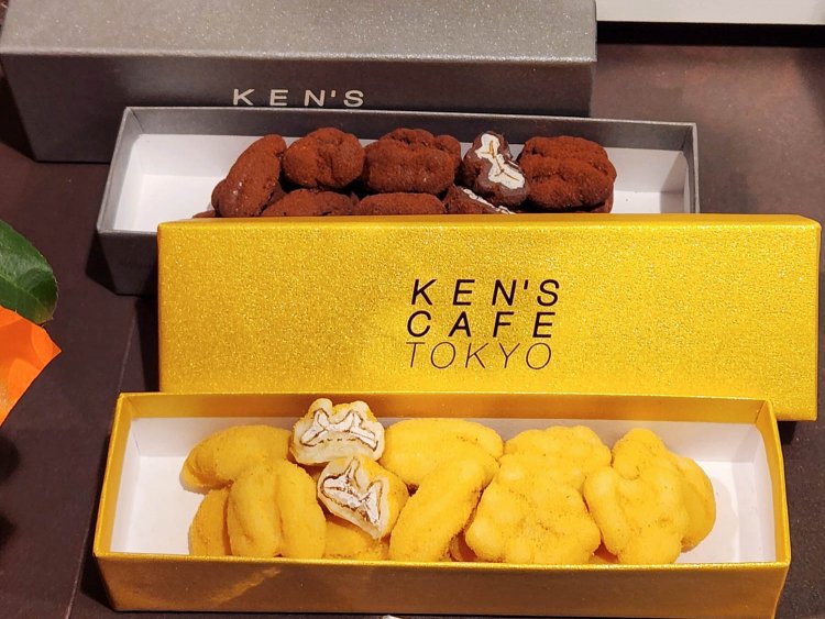 ペカンナッツ キャラメルサレ/ココアビター 各1500円。