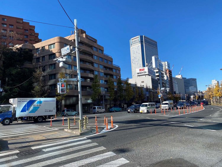 16品川～大崎　交差点