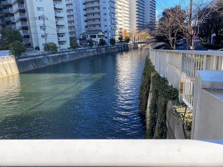 目黒川。