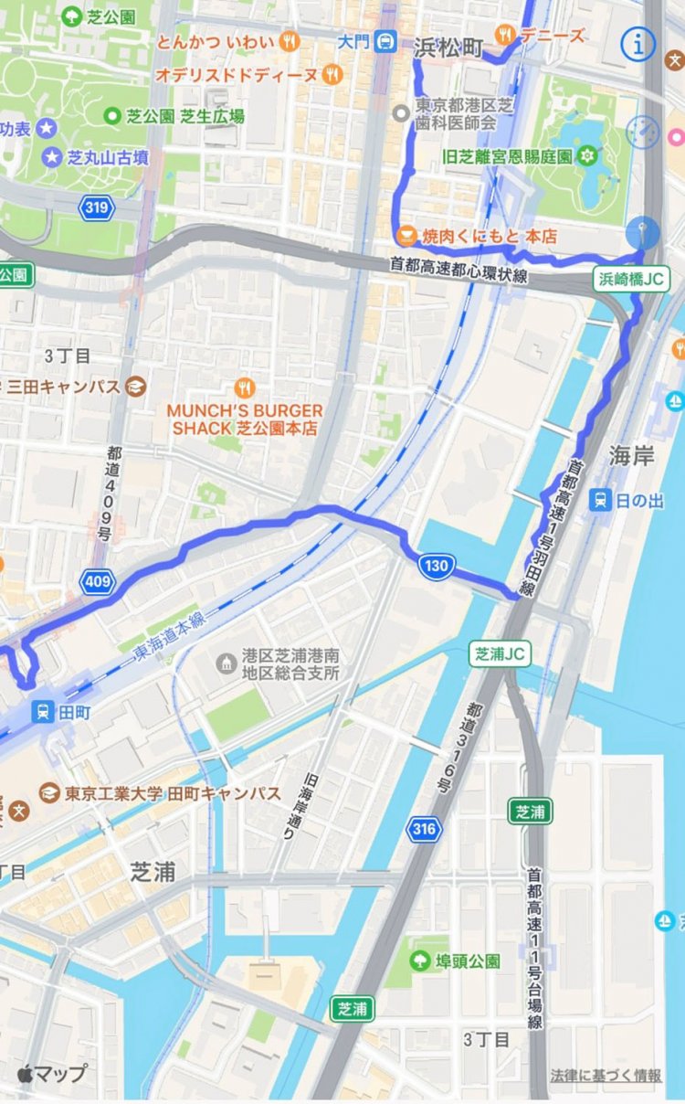 せっかくなので海側へルートを取った。