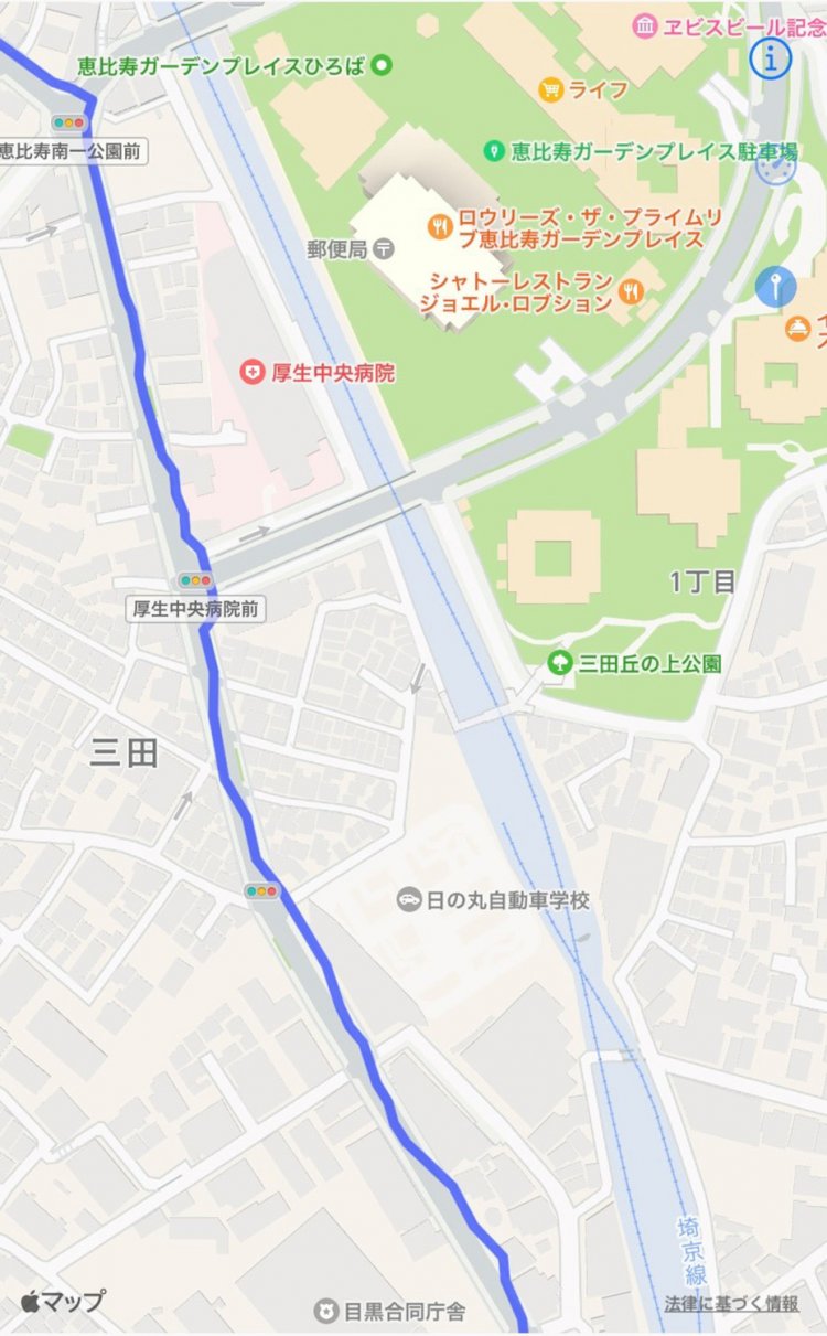 13 目黒〜恵比寿2