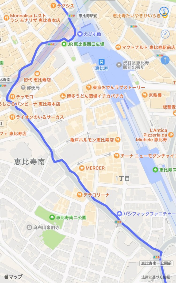 13 目黒〜恵比寿3