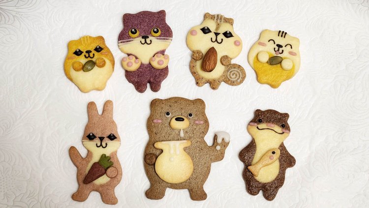 どうぶつクッキー 1個453円（テイクアウト価格）。