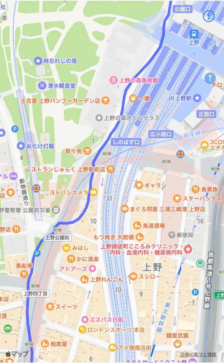 引き続き北から南へ。