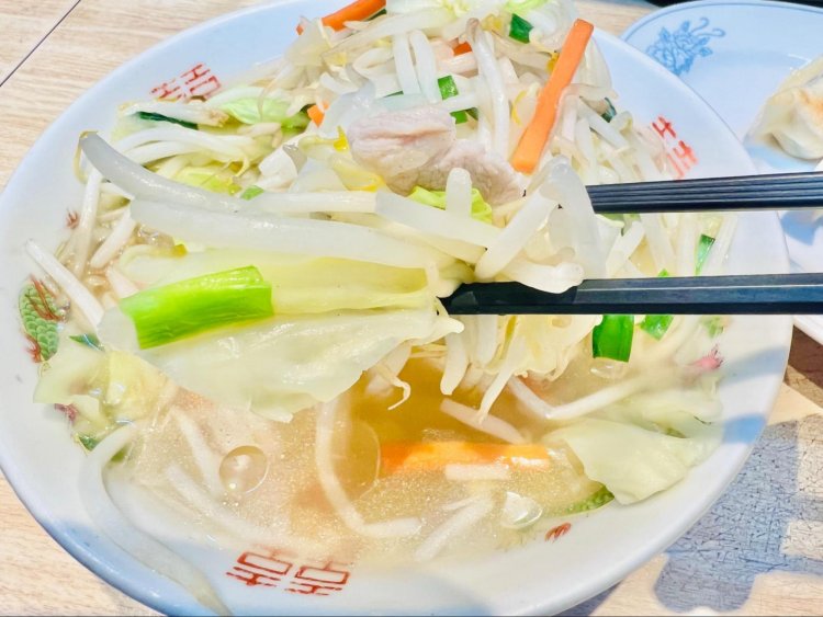 野菜たっぷり。