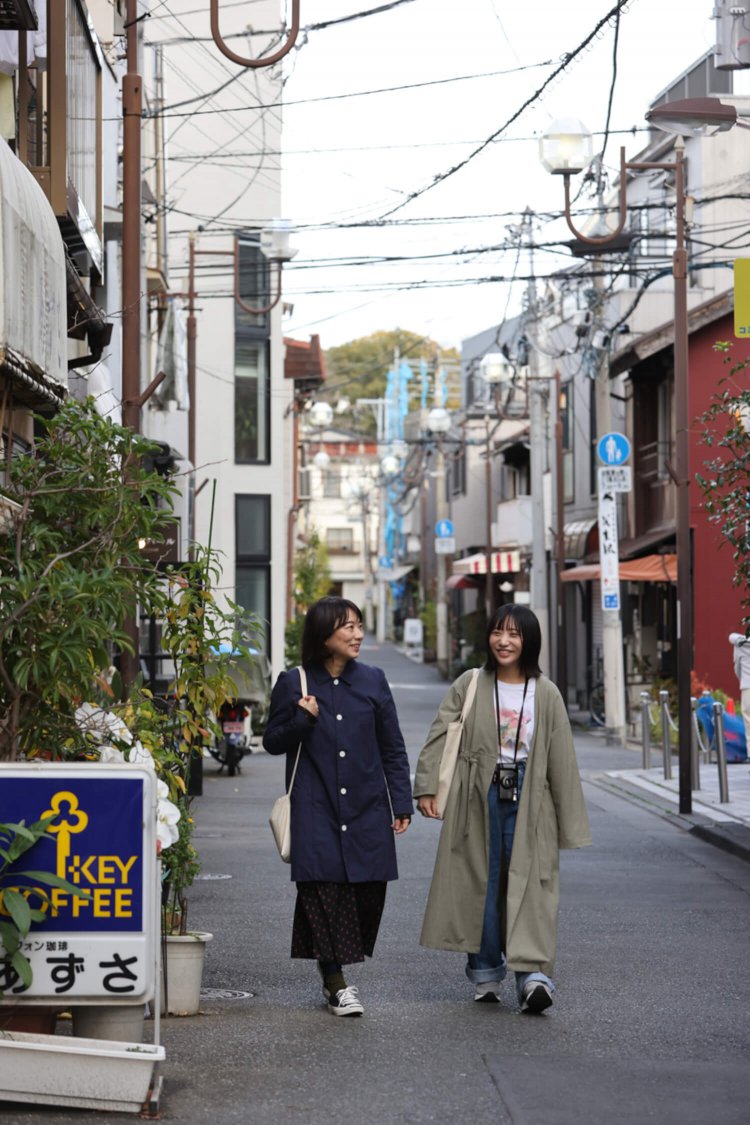 谷根千 東直子×東かほり3