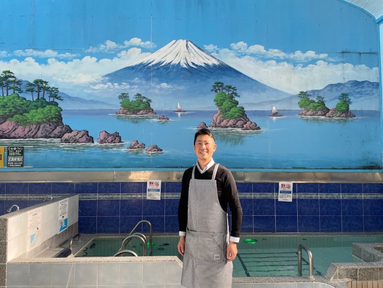サラリーマンから銭湯業界に飛び込んだ店主。