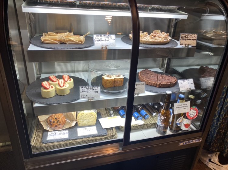 豊富な種類のケーキはどれも美味しそう！