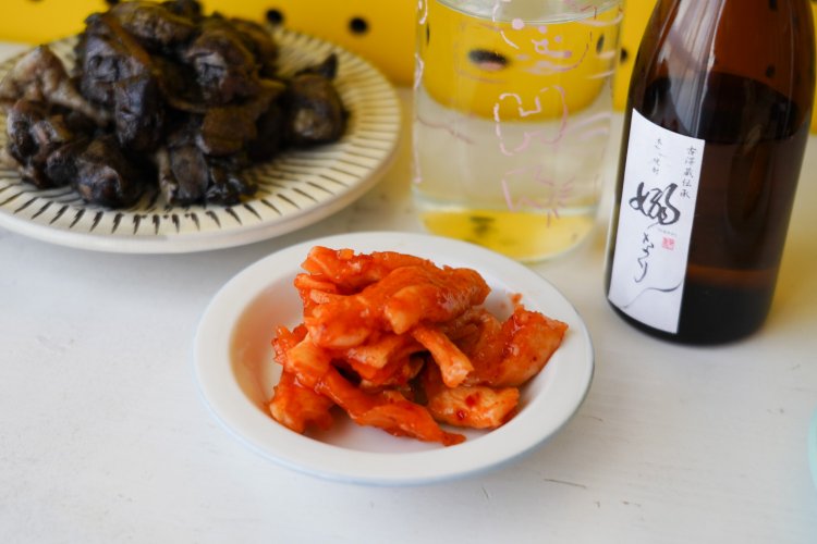 割り干し大根キムチ(330円)