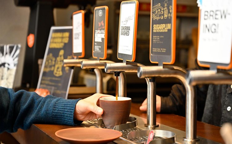 コーヒー提供が約10秒！