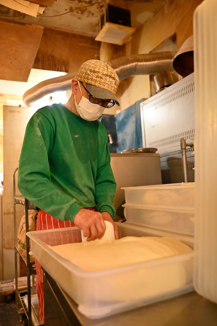 店主･奥田さん。