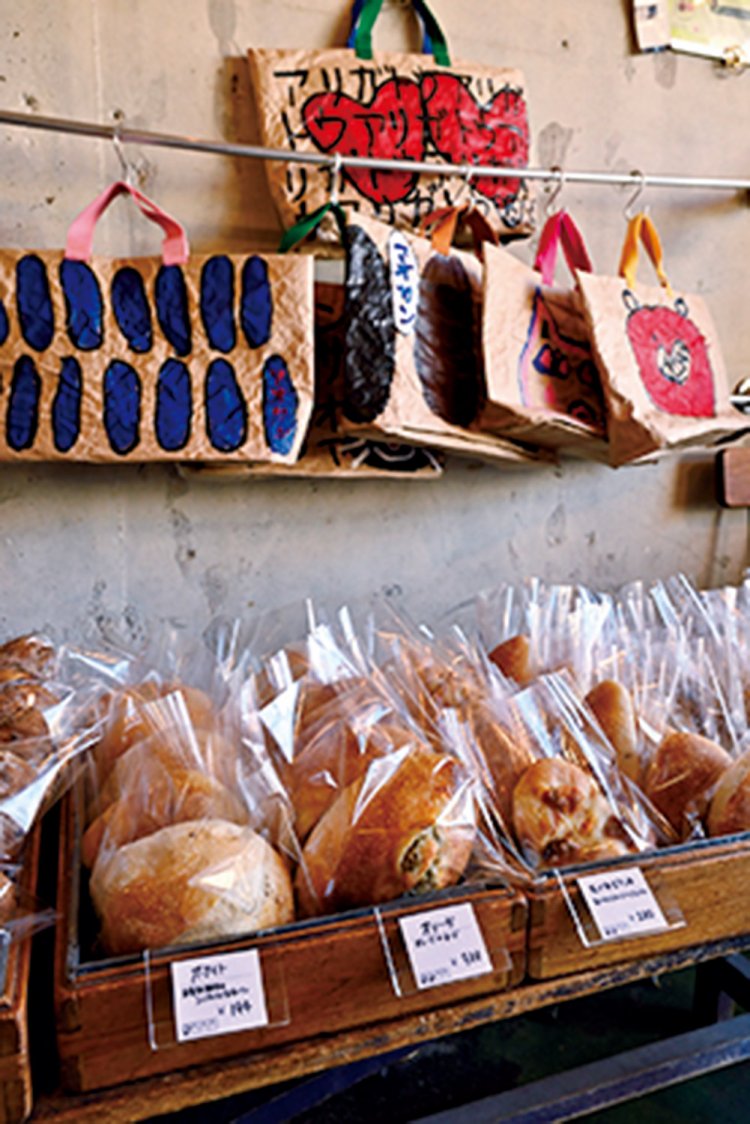 エコバッグもキヨミさん作。