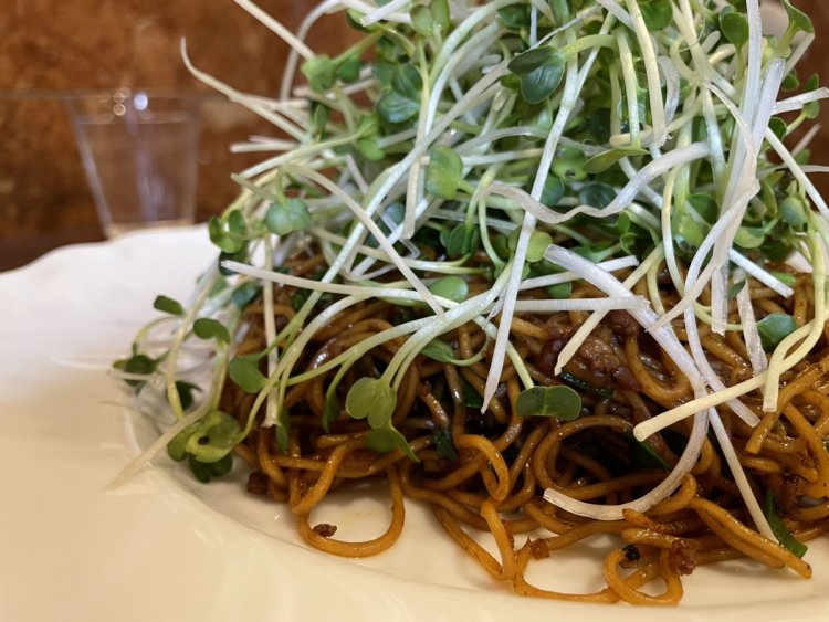 汁なし辣醤麺-4