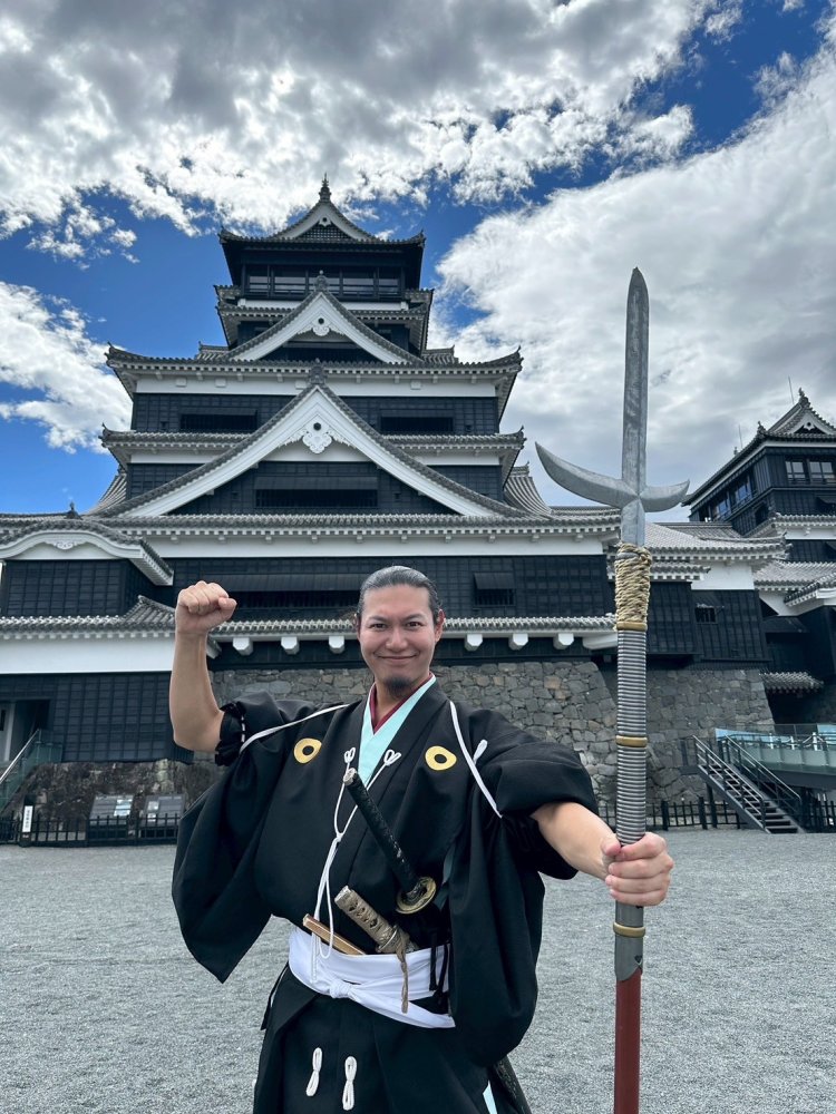 今も昔も、父上は肥後熊本のトレードマーク！