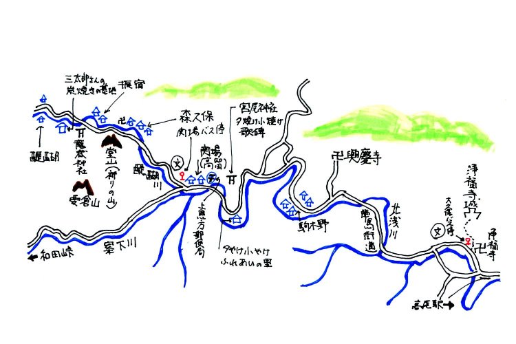 ニッポン面影散歩／東京都八王子市下恩方町・上恩方町