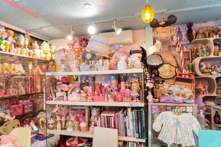 中島さんのコレクションをよく見ると、アイスクリームの形をしているものがあちこちに。