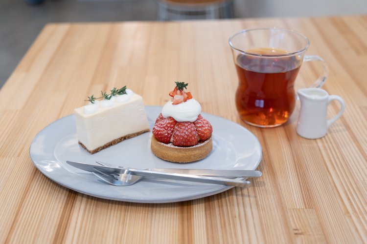 ティーは500円。イートインは1ドリンク制。