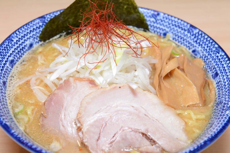 札幌風の味噌らーめん950円。