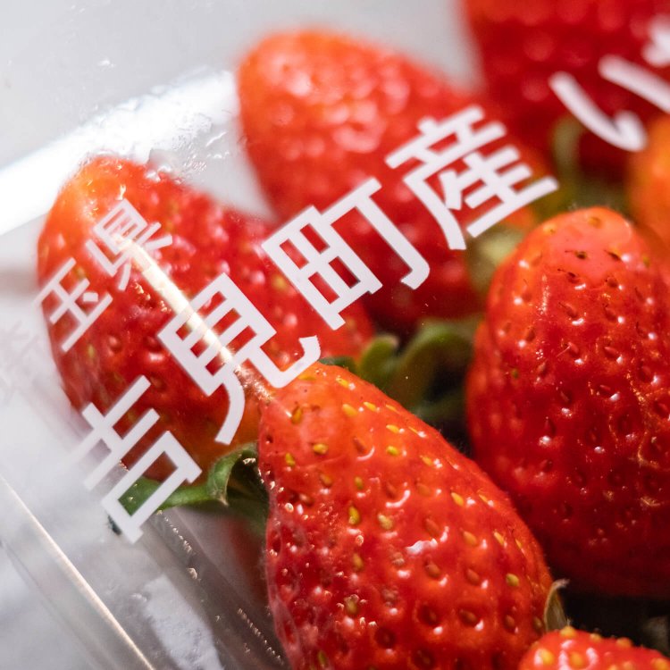 「吉見」ブランドの文字が光る。