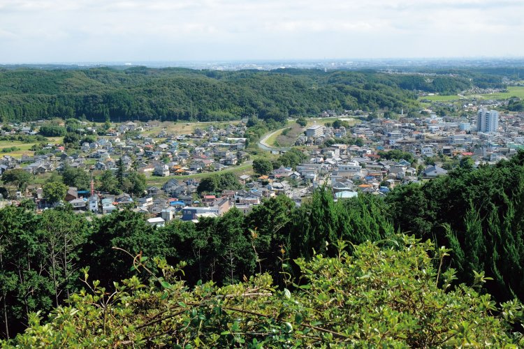 世界無名戦士之墓の建物の上からの眺望。