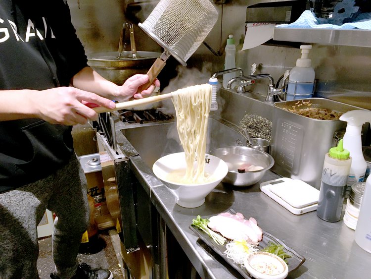 間もなく完成。期待が高まる瞬間だ。