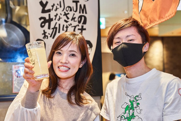 「おひとり様でも気軽に来てくださいね」と、店長の脇さん。