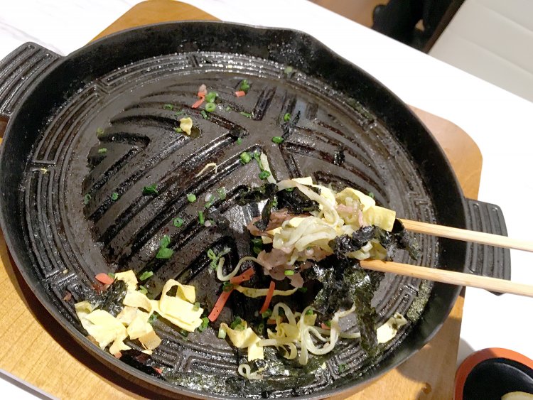 あっという間に完食。大変おいしくいただきました。