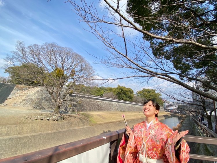 ここから、堂々たる熊本城の姿を味わってくださいませ。