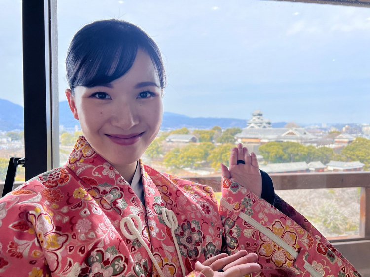 熊本市民でも知らない人が多い穴場。併設のレストランで、お食事しながら景色を楽しむも良し。